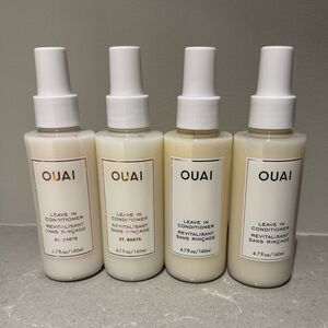 NEW, OUAI LEAVE IN CONDITIONER SET!